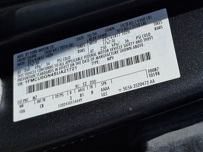 2025 Ford Escape Active
