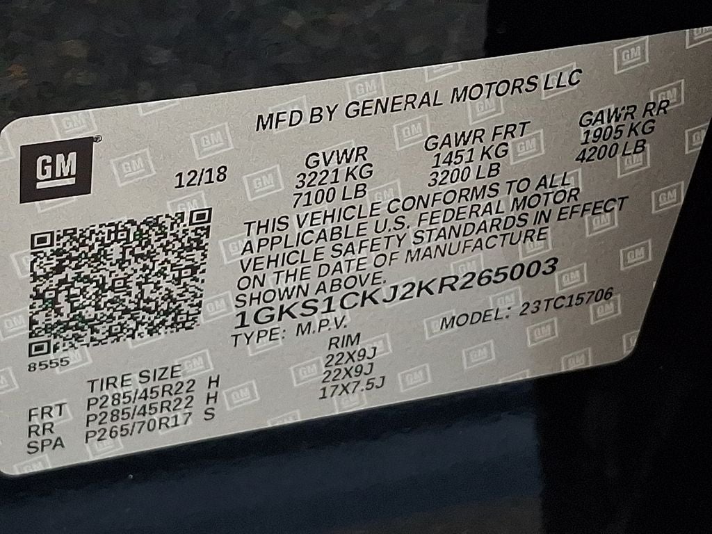 2019 GMC Yukon Denali