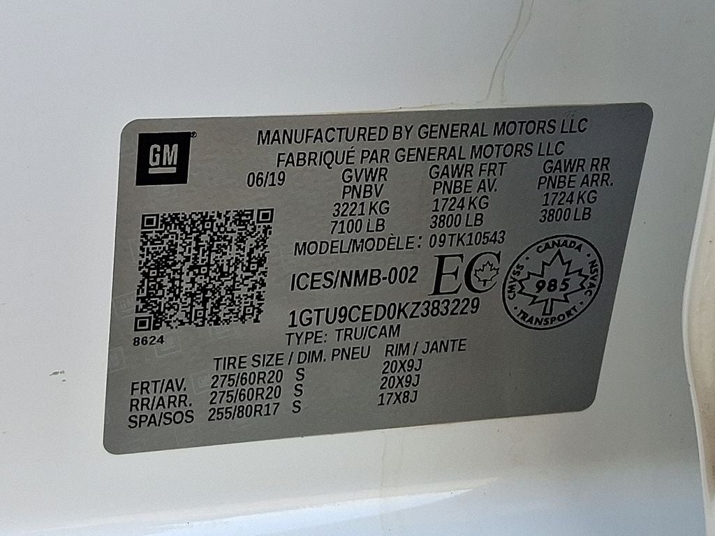 2019 GMC Sierra 1500 Elevation