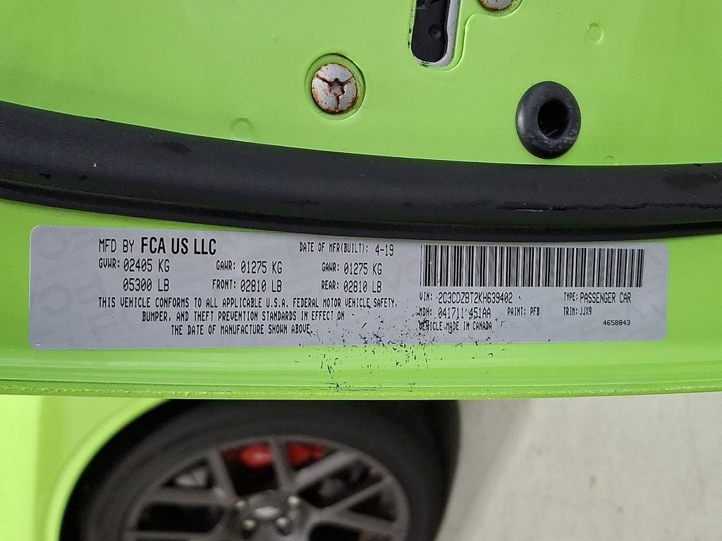 2019 Dodge Challenger R/T