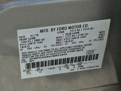 2018 Ford Edge SE