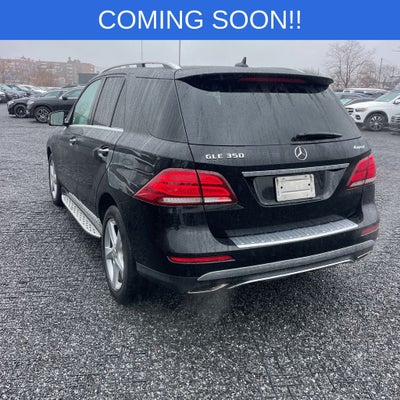 2016 Mercedes-Benz GLE GLE 350 4MATIC®